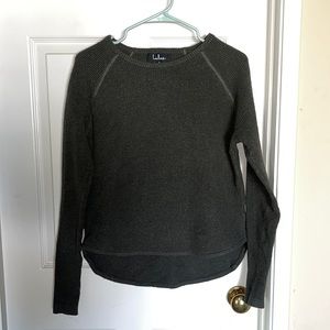 Lulus green waffle knit sweater